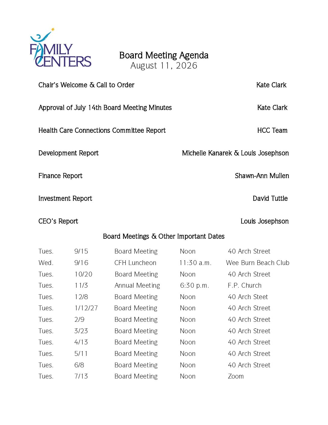 1. Board Meeting Agenda 08 11 2026