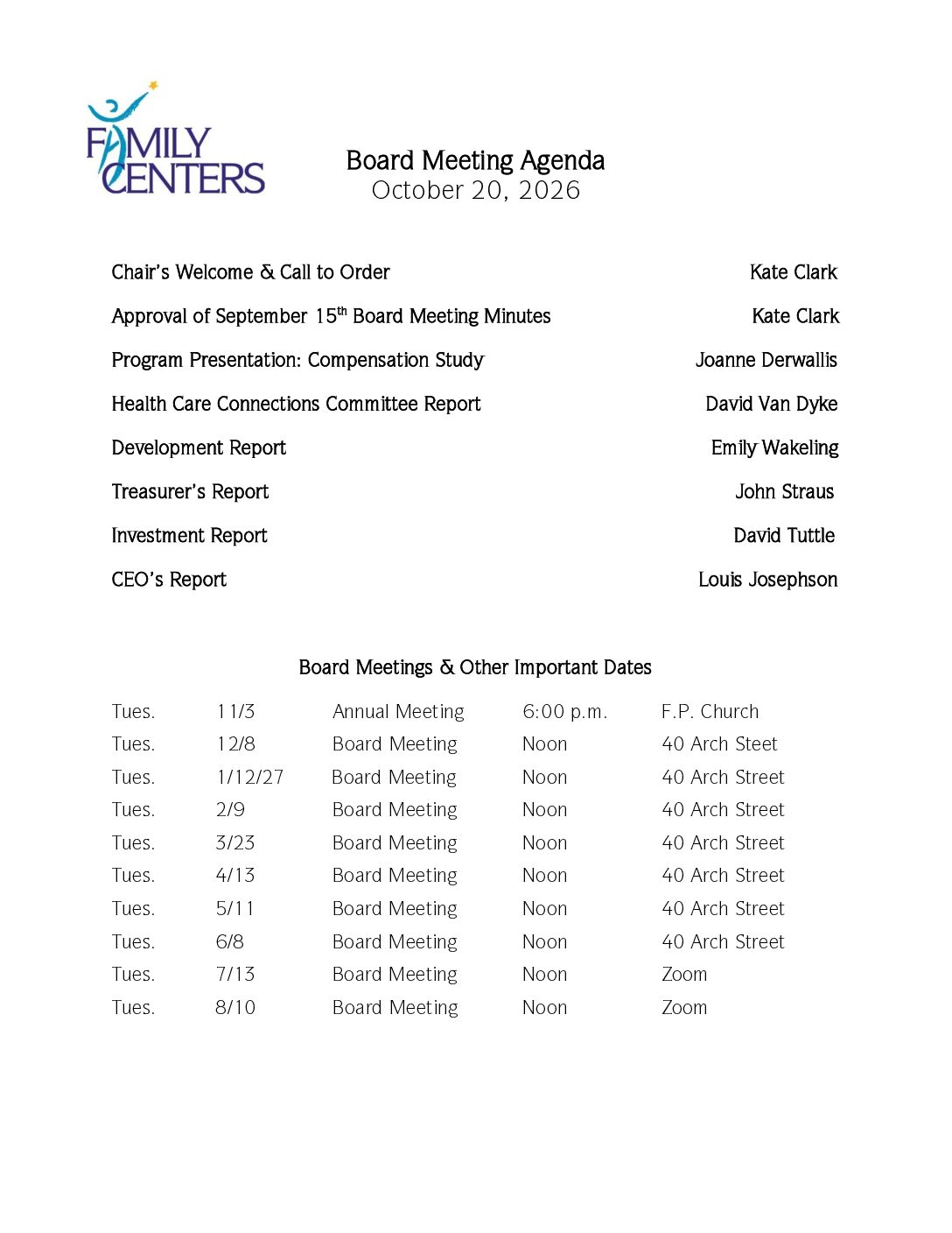 1. Board Meeting Agenda 10 20 2026
